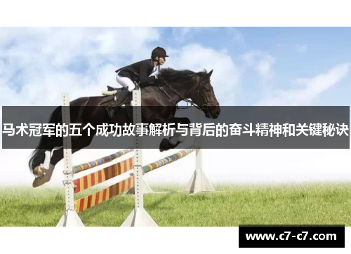 马术冠军的五个成功故事解析与背后的奋斗精神和关键秘诀