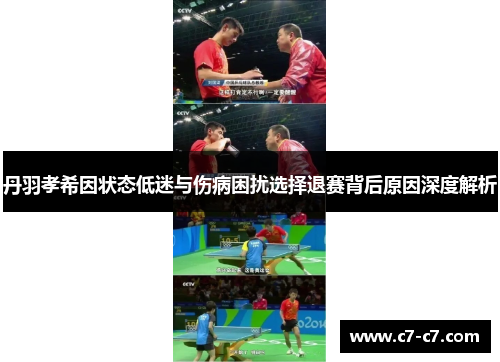 丹羽孝希因状态低迷与伤病困扰选择退赛背后原因深度解析